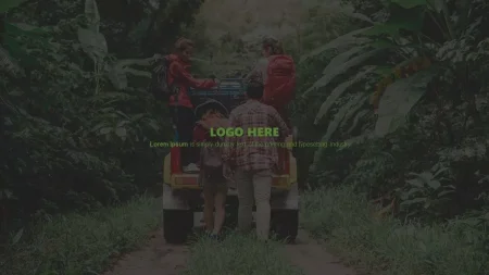 Bæredygtige rejser Google Slides skabelon for download