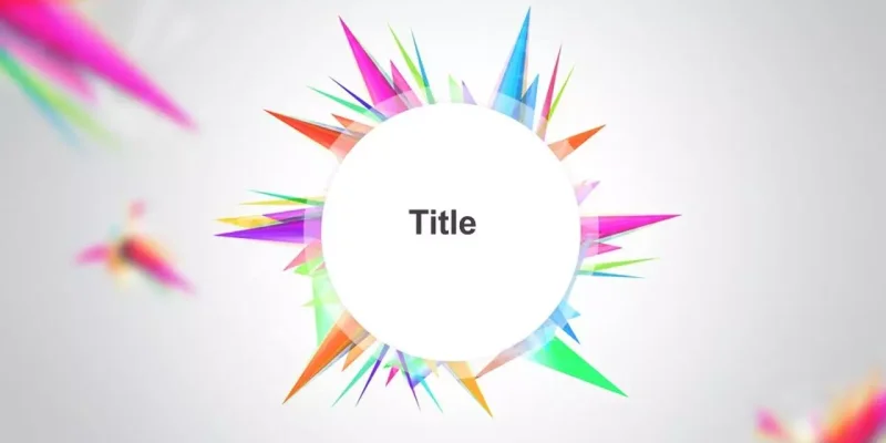 Atractivo increíble colorido Plantilla de Presentaciones de Google para descargar