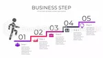 Arbetsflöde Vacker Modern Process Google Presentationer-Tema Slide 08