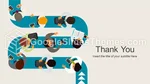 Flusso Di Lavoro Forme Moderne Colorate Tema Di Presentazioni Google Slide 20