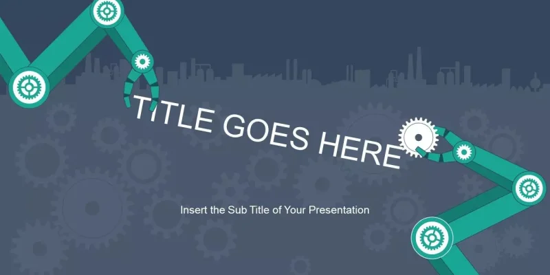 Gestione del processo di fabbricazione modello di Presentazioni Google da scaricare