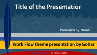 Multicolor Diagrammen Google Presentaties-sjabloon om te downloaden
