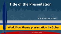 Multicolor Diagrams Google Slides template for download