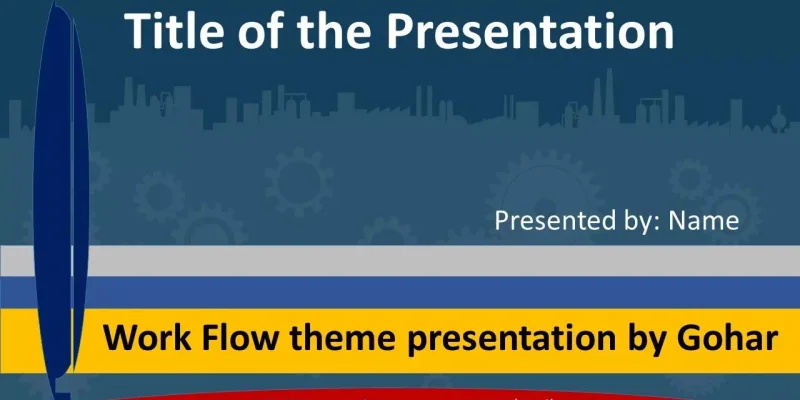 Multicolor Diagrammen Google Presentaties-sjabloon om te downloaden