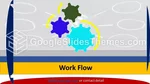 Arbeidsflyt Diagrammer Med Flere Farger Google Presentasjoner Tema Slide 08