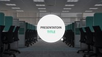 Nature Data Charts Google Slides template for download
