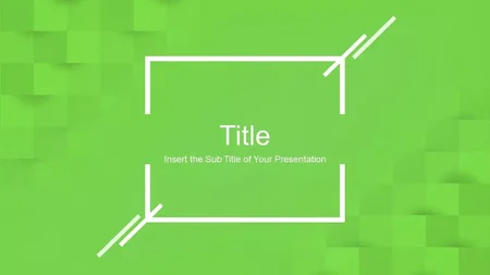Simple Clean Google Slides template for download