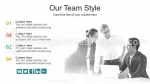 Arbeidsflyt Team Puslespillinfografikk Google Presentasjoner Tema Slide 04