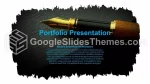 Arbeidsflyt Tidslinje Infografisk Stil Google Presentasjoner Tema Slide 18