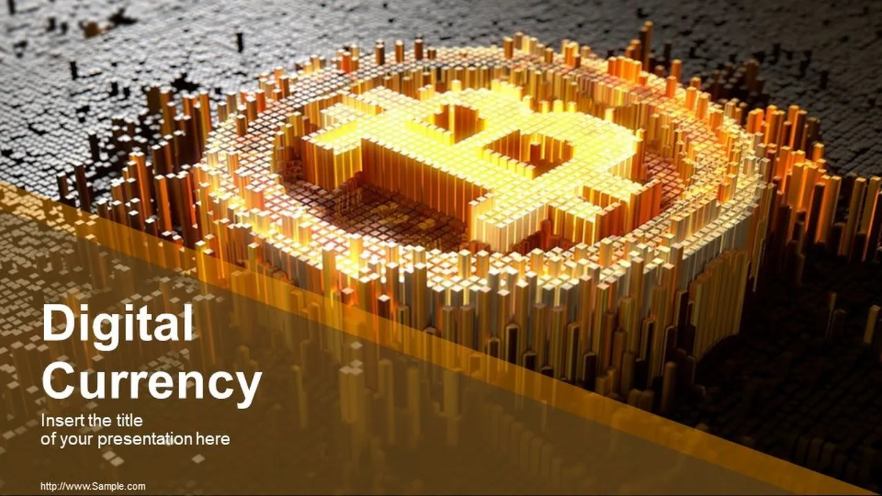 Digital Currency presentation theme preview