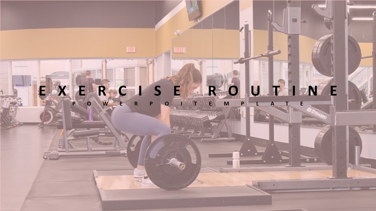 Exercise Routine Presentation Template | Google Slides Themes