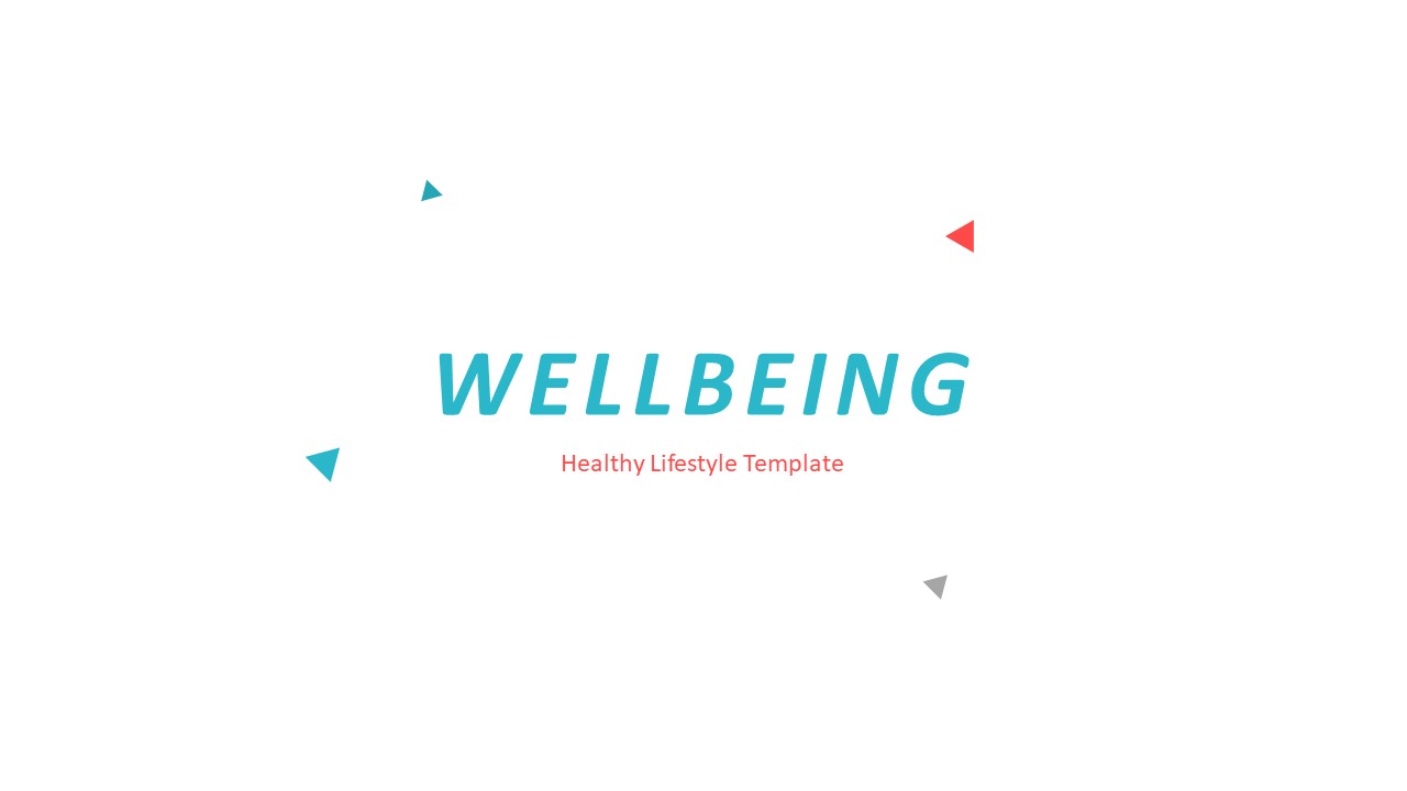 Wellbeing Presentation Template Google Slides Themes