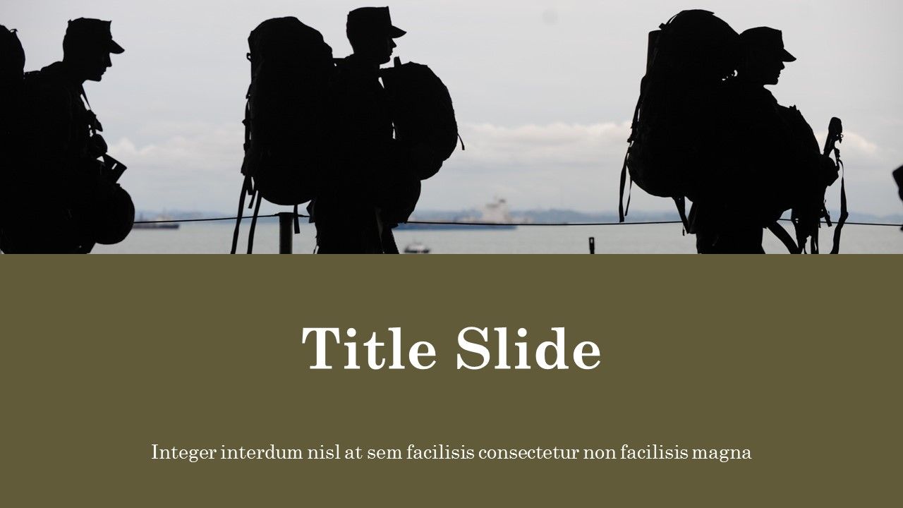 Air Armed Force Presentation Template Google Slides Themes