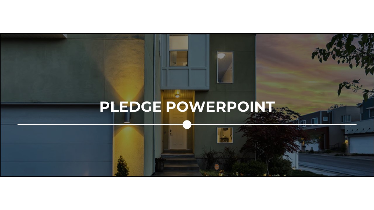 Pledge Presentation Template Google Slides Themes