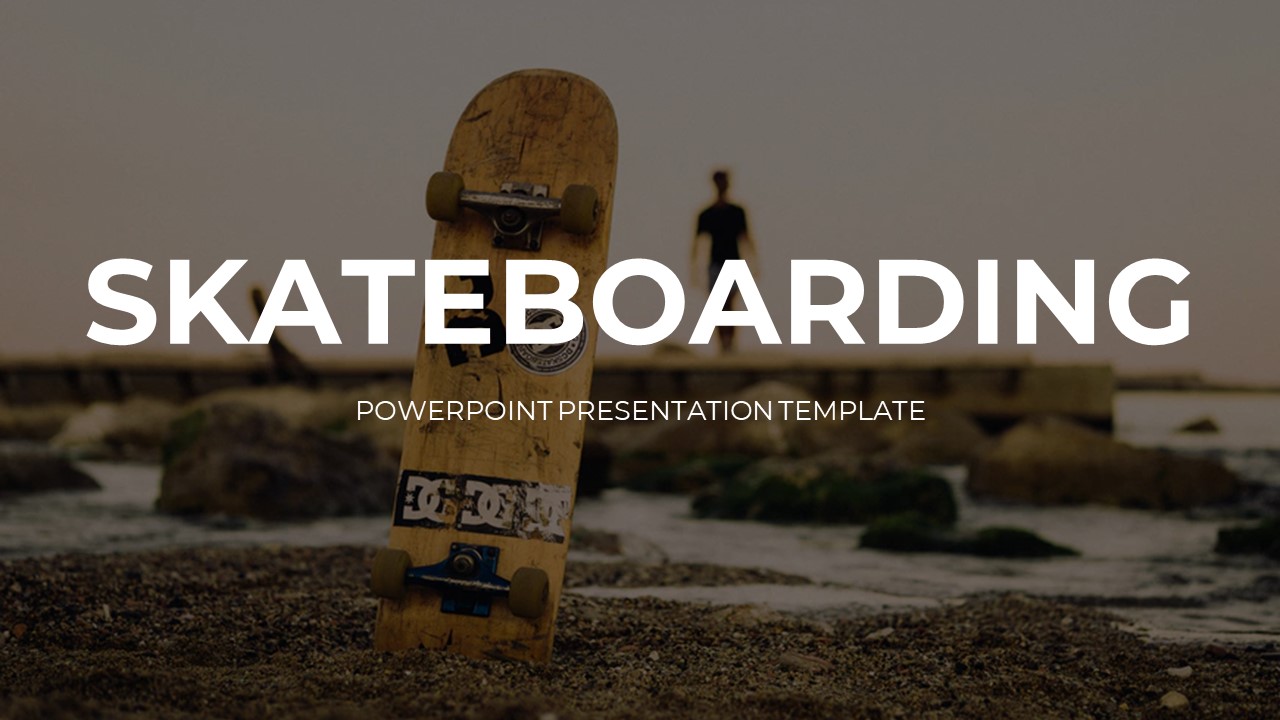 Skateboarding Presentation Template Google Slides Themes